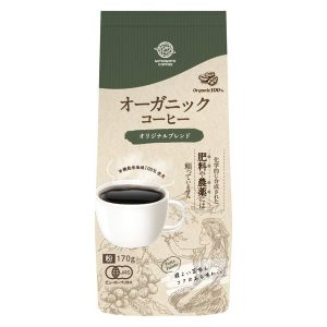 Mitsumoto Bio-gemahlener Kaffee mittel gebratene ursprüngliche Mischung – 170g