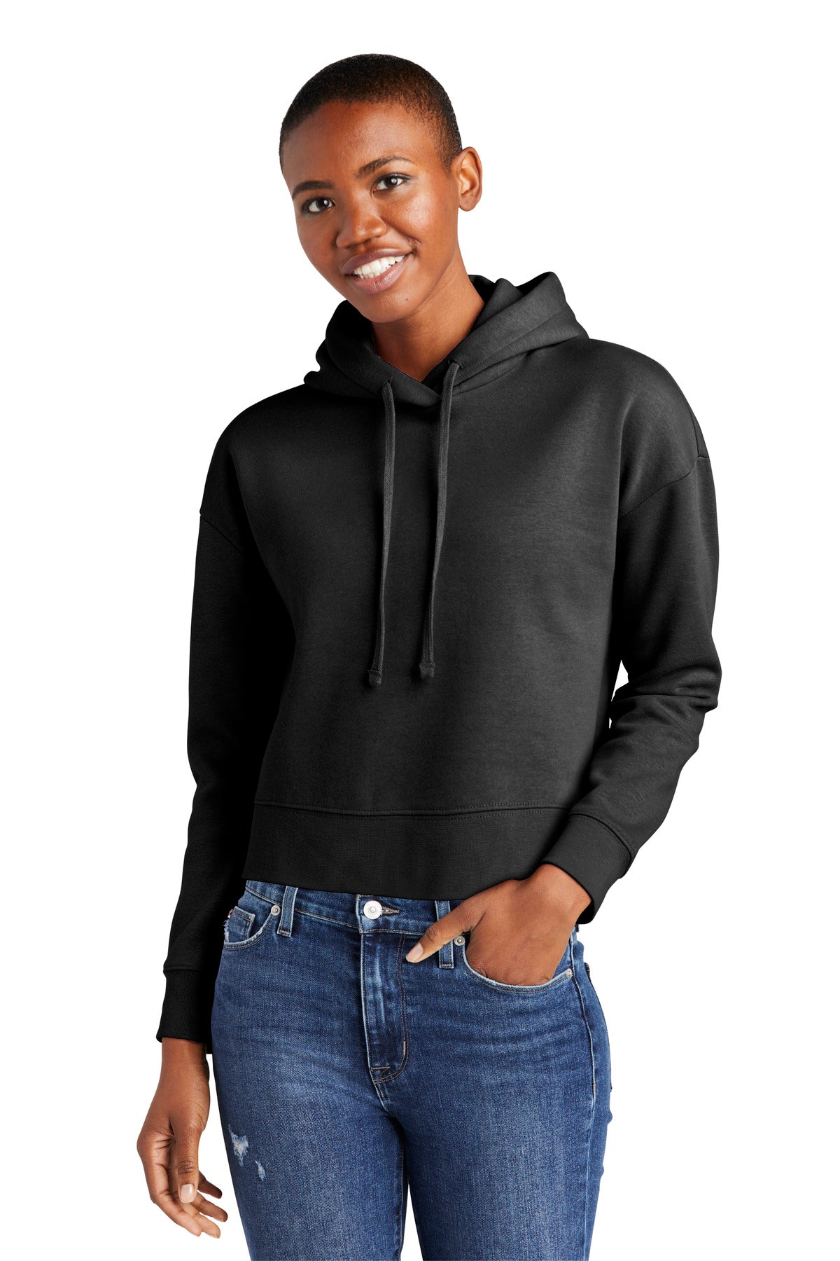 District V.I.T. Fleece Kapuzenpullover für Damen DT6101