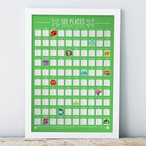 Geschenk Republik – Eimer Liste Poster – 100 Plätze