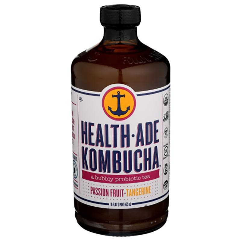 Gesundheit Ade – Passionsfrucht Tangerine Kombucha, 16 oz