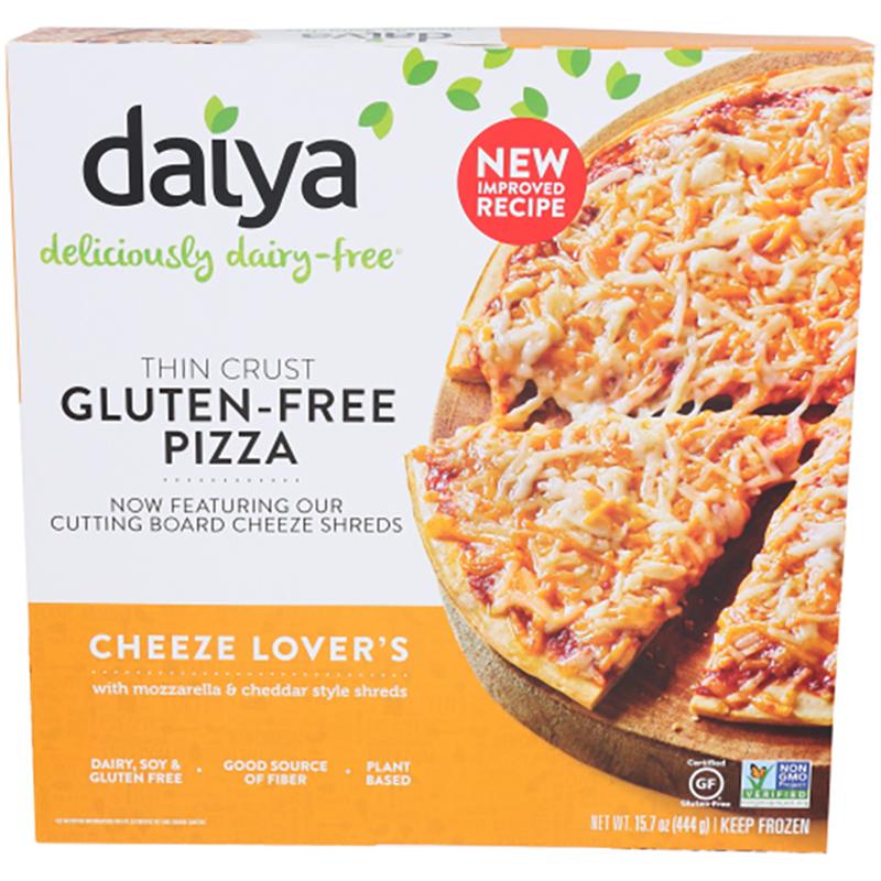 Daiya – Cheeze Lover's Glutenfreie dünne Kruste Pizza, 15,7 Unzen