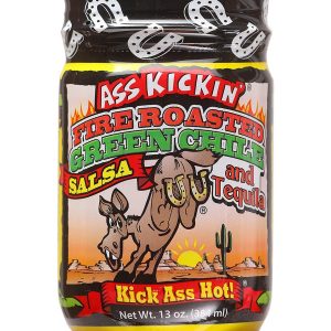 Salsa Ass Kickin gerösteter grüner Chili und Tequila 13