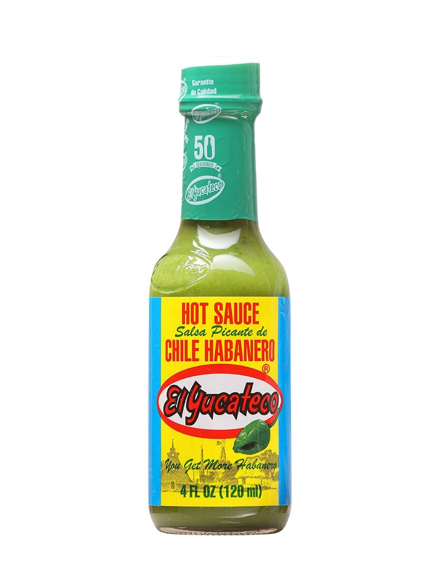 Chilisauce El Yucateco Chile Habanero 4 Unzen Hitze 8