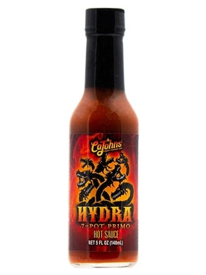 Chilisauce Hydra 7 Topf Primo Pfeffer Chilisauce Hitze 10 + + + + 5