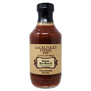 LocalFolks Foods Honig-Barbee-q Soße. – 18oz