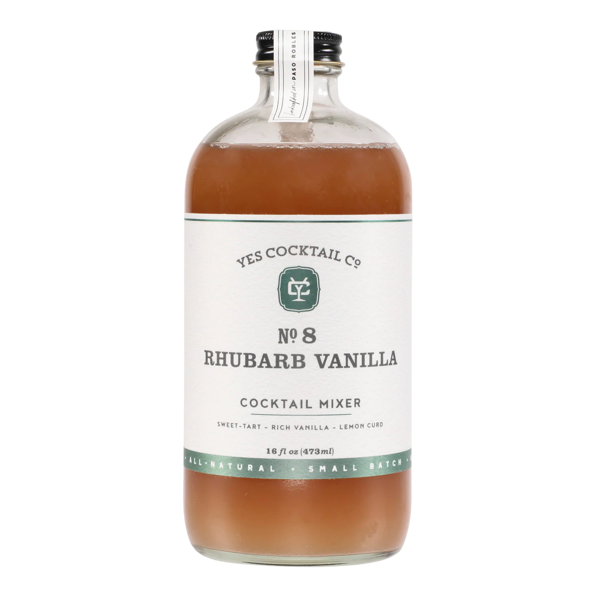 Yes Cocktail Co. Rhabarber Vanille Cocktail Mixer