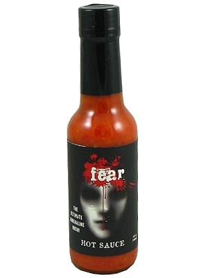 Fear Chilisauce mit Bhut Jolokia Pfeffer