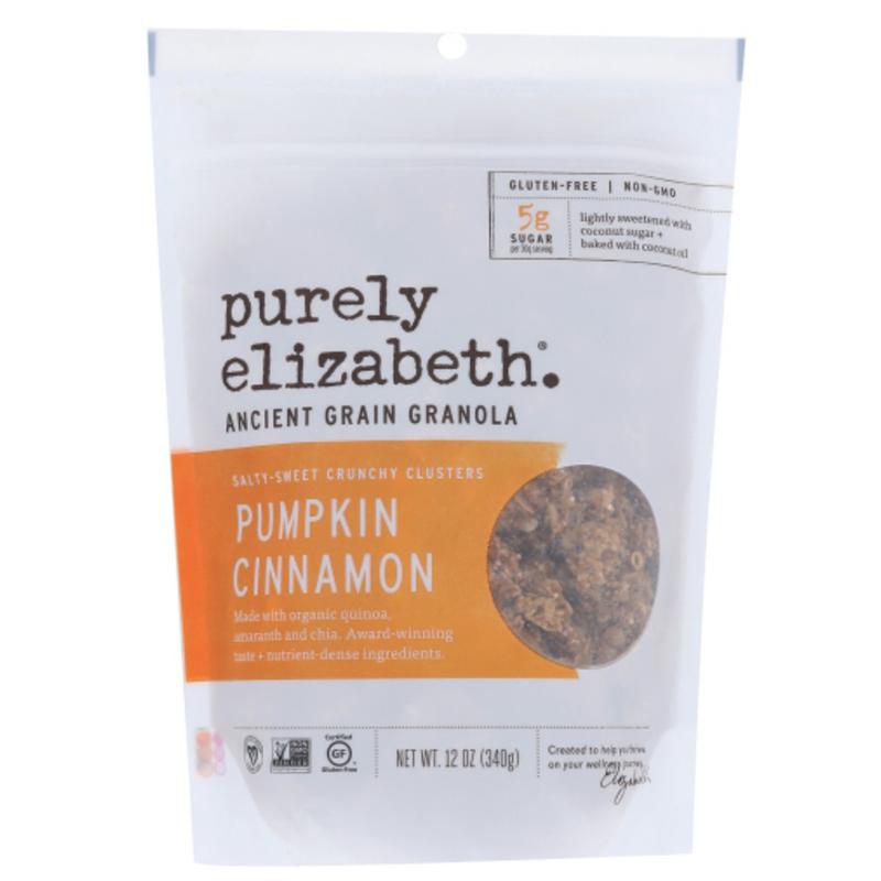 Rein Elizabeth – Ancient Grain Granola Kürbis Zimt, 12oz