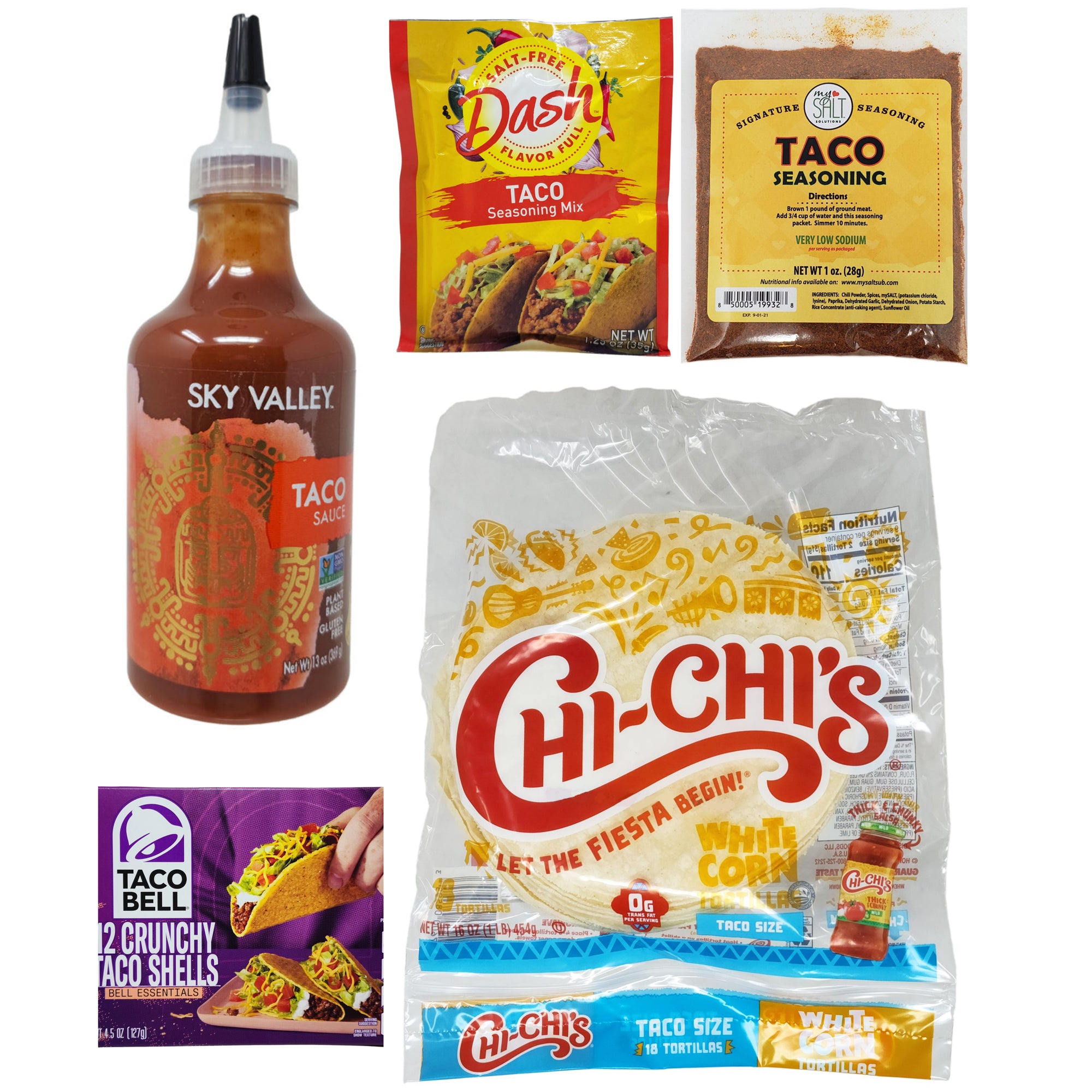 Niedrige Natrium Taco Nacht Kit