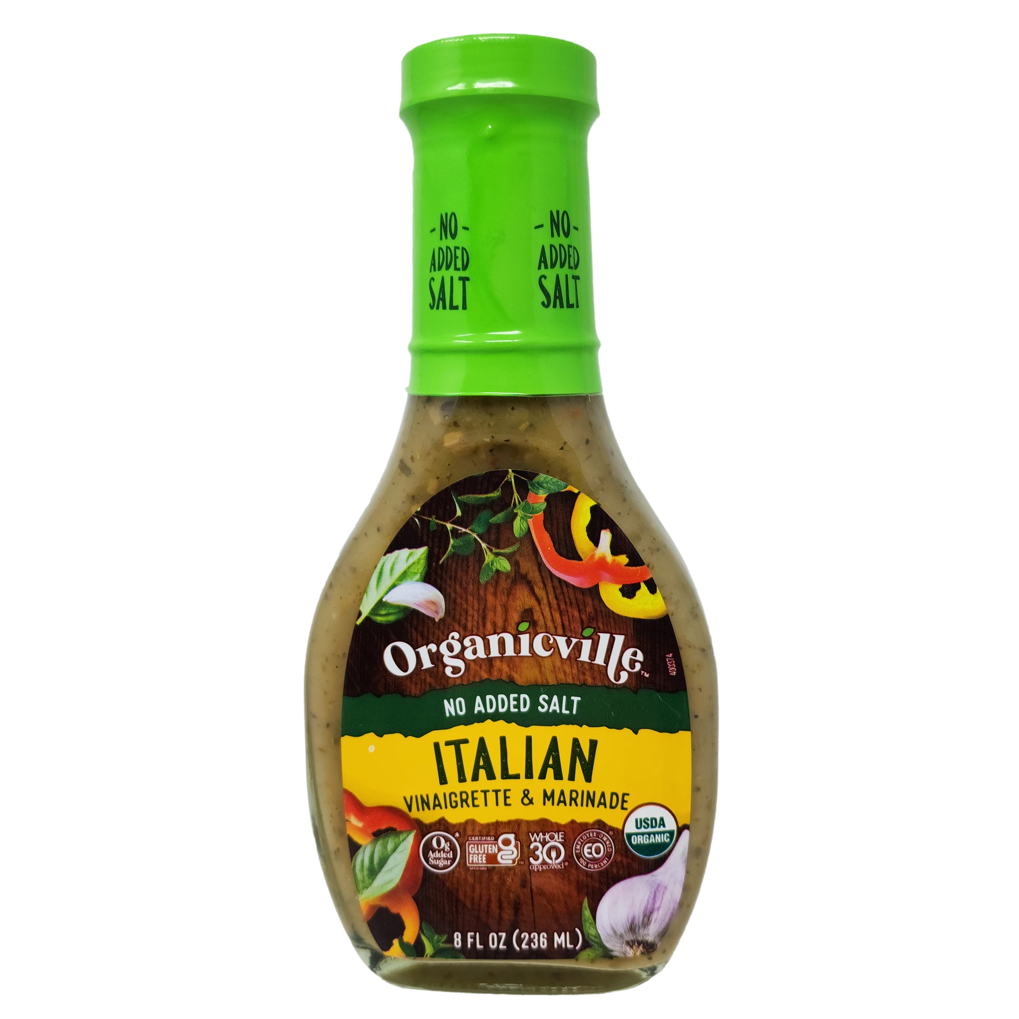Organicville Kein Salz hinzugefügt Italienische Vinaigrette & Marinade – 8oz
