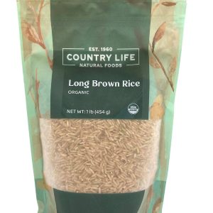 langer Reis, braun, bio