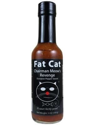 Fat Cat Vorsitzender Meow's Revenge Chilisauce, 5oz