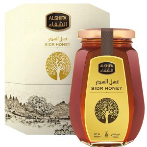 AL SHIFA All natürlich Reiner Roher Sidr Honig, Gold, 250g