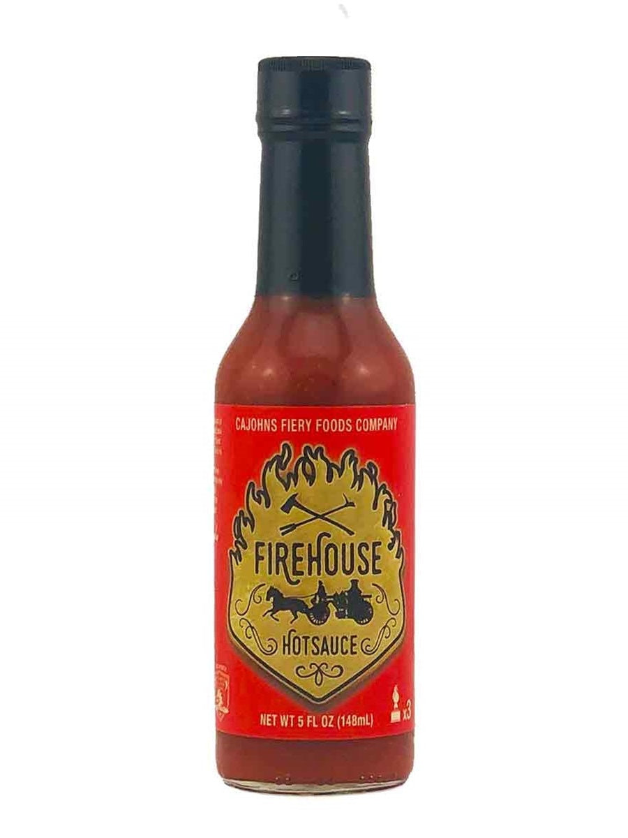 Chilisauce Firehouse CaJohns 5 oz Hitze 6