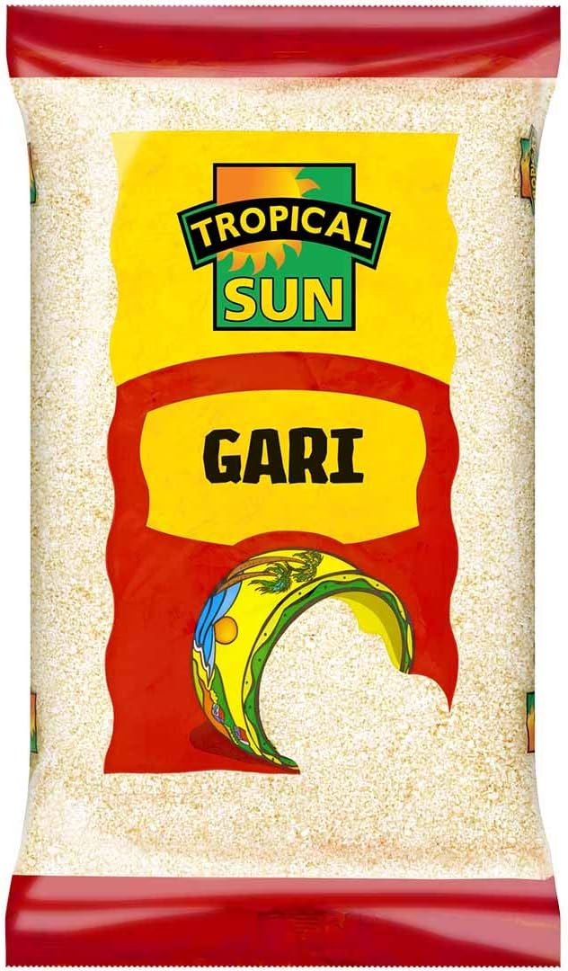 Tropical Sun Garri Weiß – Authentischer westafrikanischer Cassava Staple (1,5 kg)