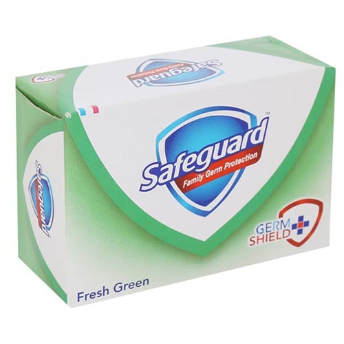 Safeguard – Fresh Grün – Familienkeimschutz – Seifenriegel (grün) – 175 G