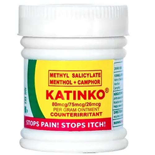 Katinko Salbe – Methyl Salicylate Menthol + Kampfer – hilft Schmerzen und Juckreiz zu lindern – 30 G (groß)