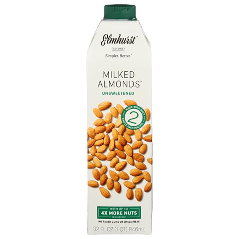 Elmhurst – ungesüßte Mandelmilch, 32 Unzen