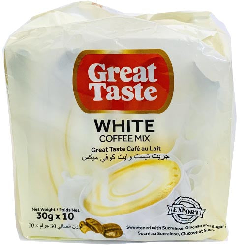 Großer Geschmack – Weißer Kaffee-Mischung – 10er-Packung Beutel – 30g
