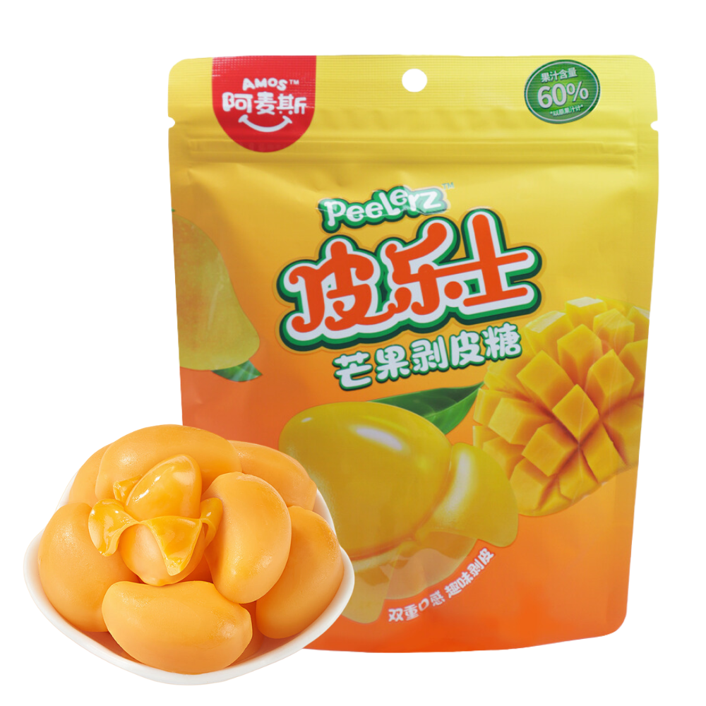 Amos Peelerz Peeling Mango Gummy Süßigkeiten