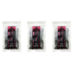 Takusei Hijiki Plum Shiso Soft Furikake All Purpose Würzmittel (Packung mit 3) – 22g