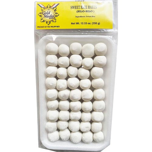 Goldmedaille – Süße Reisbällchen – Bilo Bilo – Süße Reisbällchen (Plain) – 350 G