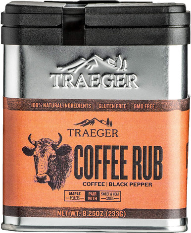 Traeger Grills SPC172 Gewürze und BBQ Kaffee Rub, 8,25 oz