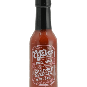 scharfe Sauce Cajohns kleine Charge klassische Cayenne Knoblauch 5 Unzen Hitze 3 $8.48