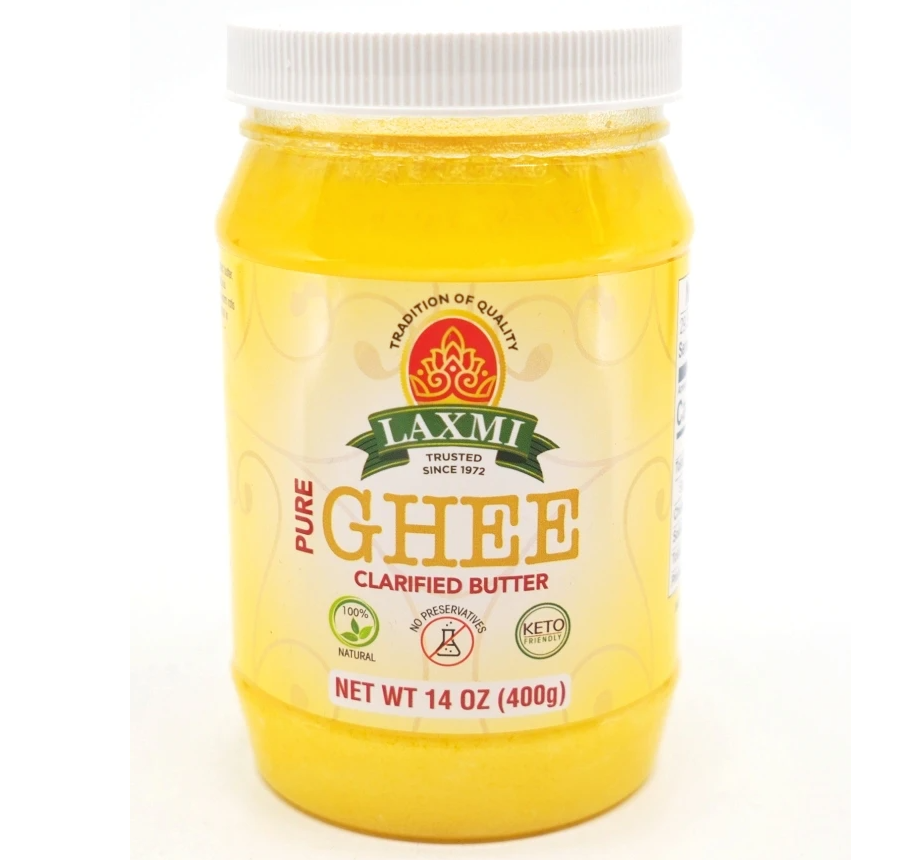 Laxmi reine Kuh Ghee geklärte Butter (in verschiedenen Größen erhältlich)