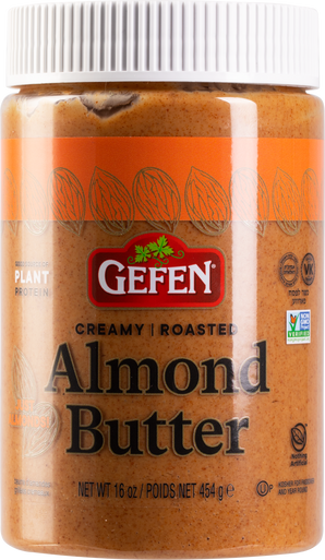 Gefen Geröstete Mandelbutter, 16 oz