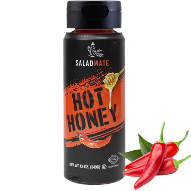 Salat Mate Heiße Honigsauce, Würziger Honigsirup, 12 oz