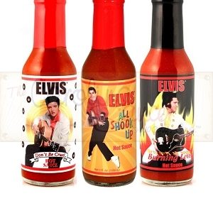 Elvis’ scharfe Saucen 3 Packung Geschenk-Set