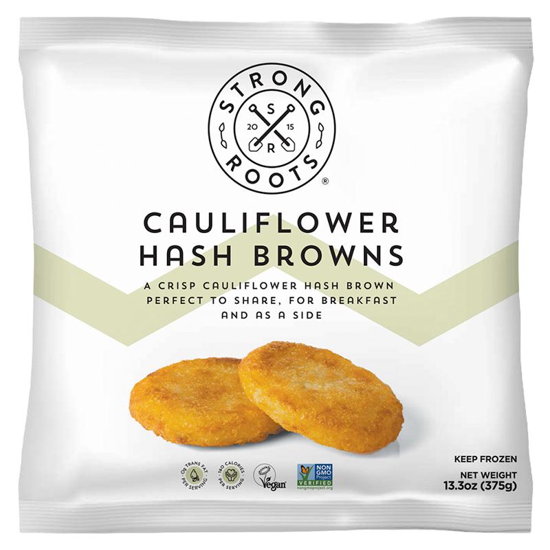 Blumenkohl Hash Browns von Strong Roots – Schuldfreier Snack
