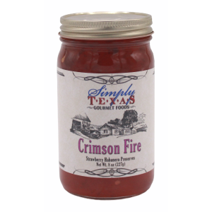 Simply Texas Crimson Fire Erdbeerhabanero konserviert