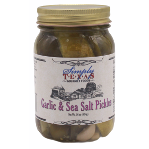 Simply Texas Knoblauch and Sea Salzgurken