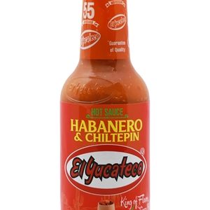 El Yucateco Habanero & Chiltepin scharfe Sauce. – 4oz