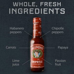 heißer Sauce Melinda s Chipotle 5 Unzen Hitze 6 $7,98