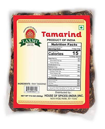 Laxmi Tamarind Traditionelle indische Küche Gewürz -14oz (400g)