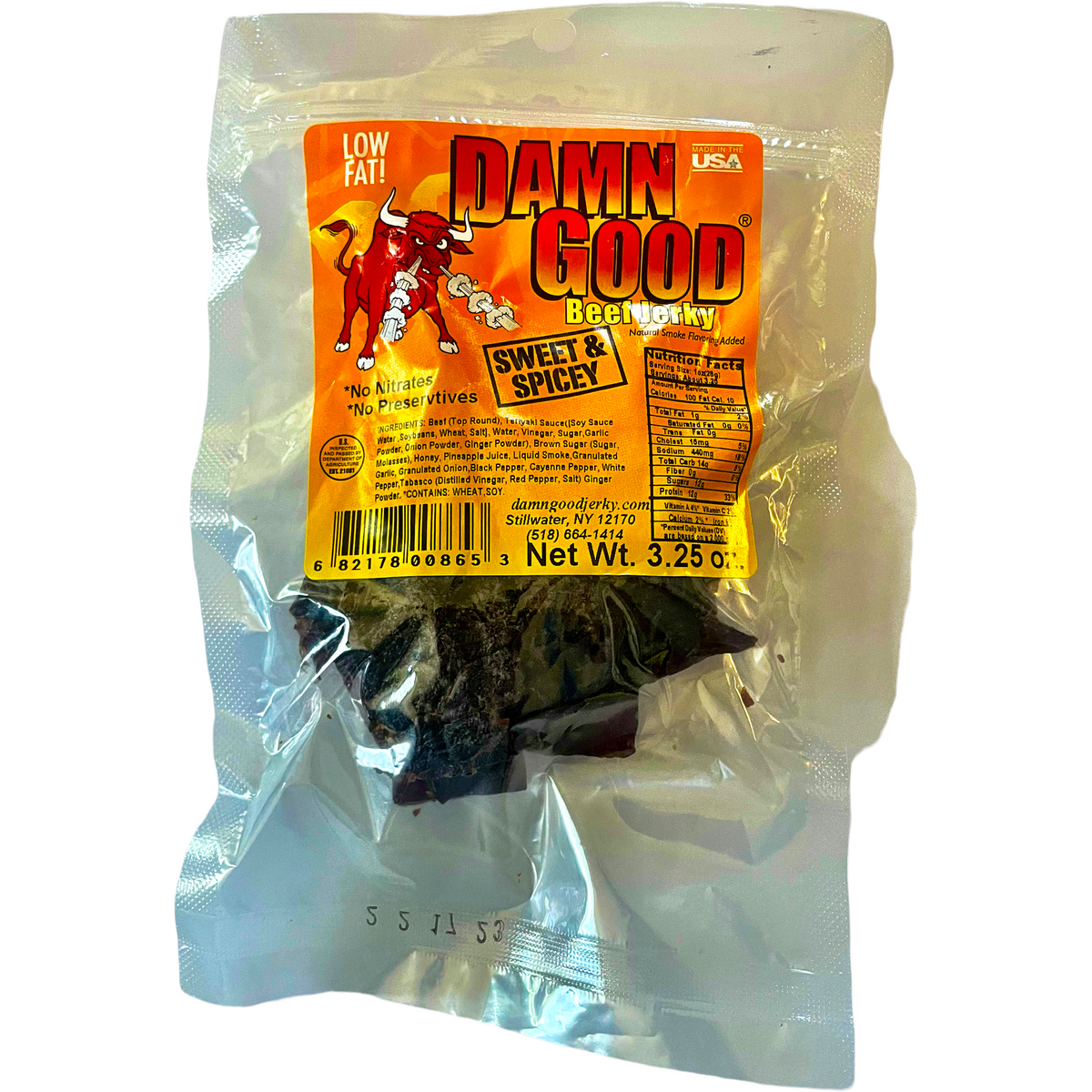 Damn Good Original Süßes & Würziges Rindfleisch Jerky