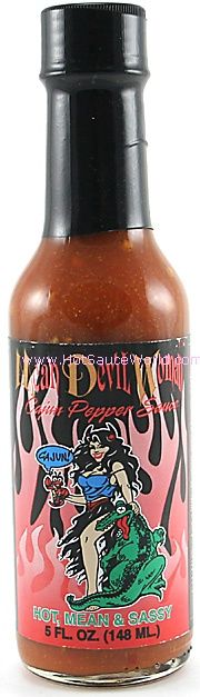 Mean Devil Frau Chilisauce, 5oz