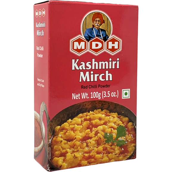 MDH Kashmiri Mirch (Rotes Chillipulver), 100g