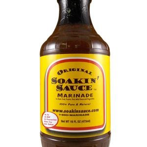 Original Soakin’ Sauce Marinade, . – 16oz