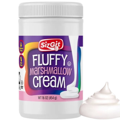 Sizgit Fluffy Marshmallow Creme, 16 Unzen, glutenfrei, koscher zertifiziert