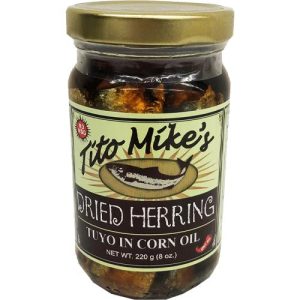 Tito Mike’s getrockneter Hering – Tuyo in Maisöl – würzig heiß – 8 Unzen