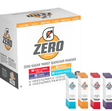 Gatorade Zero Zucker Pulver Drink Mischung Sortiment Packung, 40 Stück