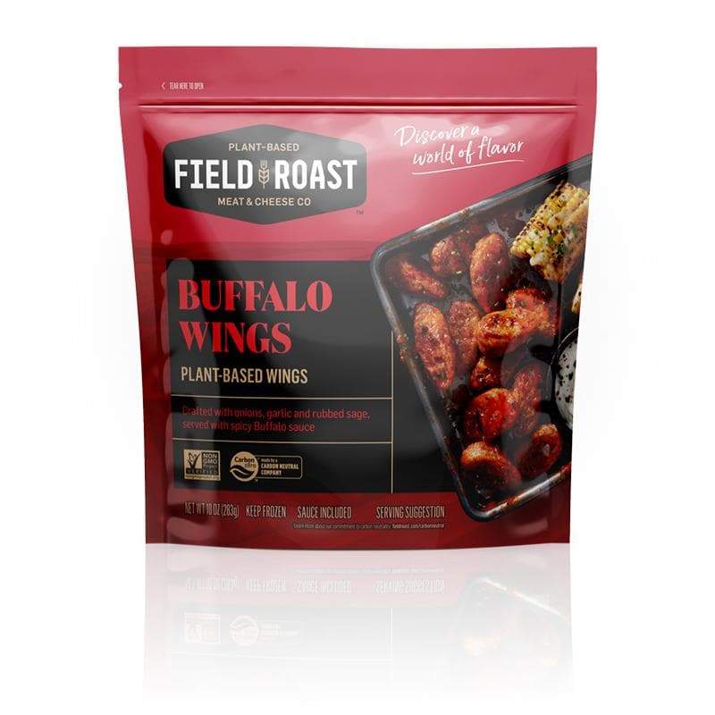 Feldbraten – Buffalo Wings auf Pflanzenbasis, 10 oz