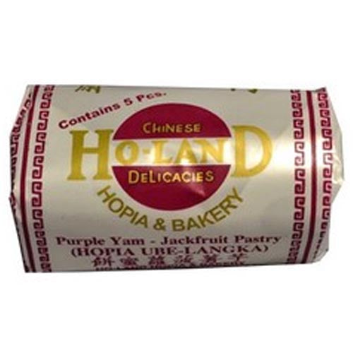 Ho-Land – Hopia und Bäckerei – Chinesische Delikatessen – Violett Yam – Jackfruit Pastry – Hopia UBE – Langka (FROZEN) – 5 Stück – 8 OZ