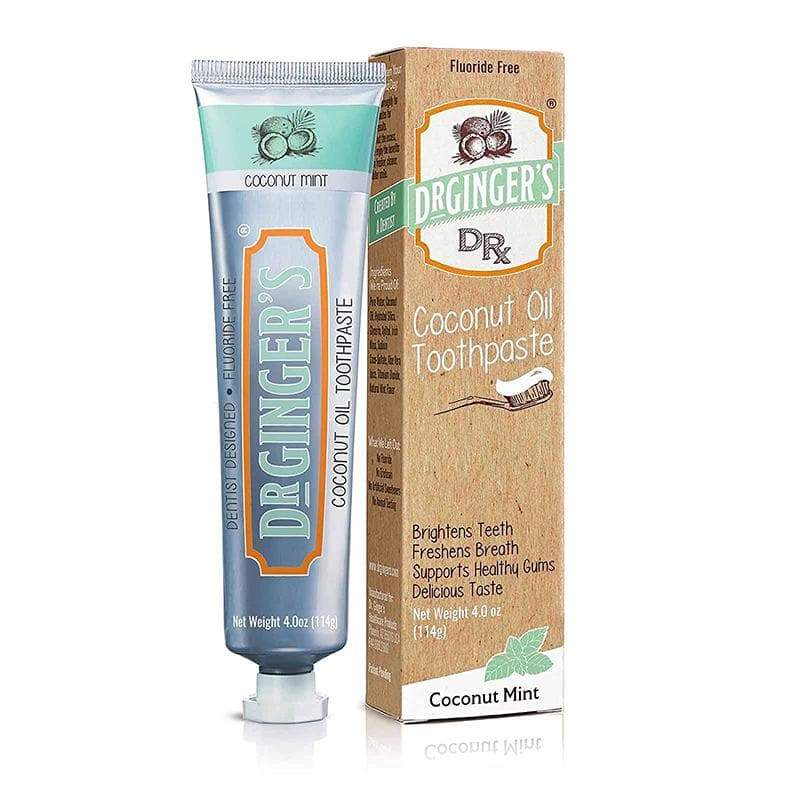 Dr. Gingers Healthcare Pro – Kokosöl Zahnpasta, 4oz