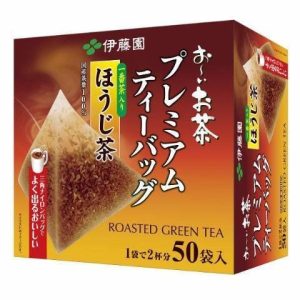 Itoen Oi Ocha Hojicha Premium gerösteter grüner Tee 50 Beutel