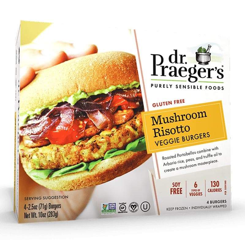 Dr. Praeger's – Pilz Risotto Veggie Burger, 10oz